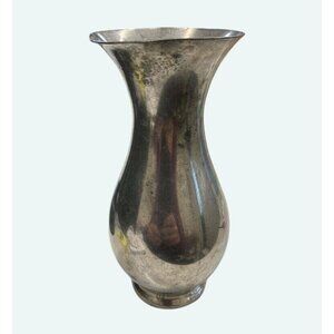Vintage Royal Holland Pewter Vase Made In Holland